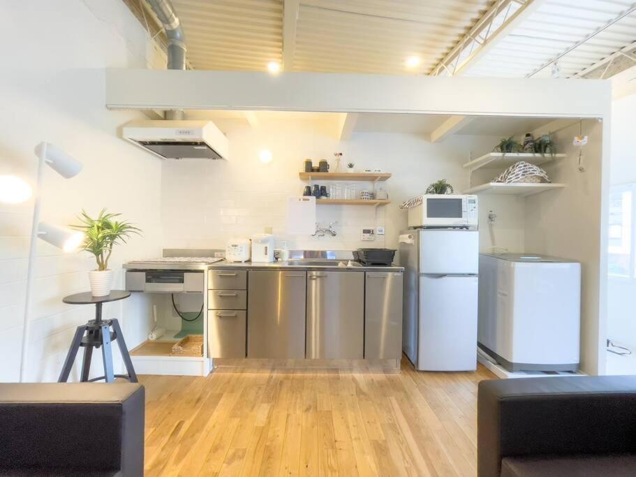 Jr天王寺駅・寺田町駅から徒歩圏内！ファミリー大歓迎の広々欧風ハイツ！ Apartment โอซาก้า ภายนอก รูปภาพ